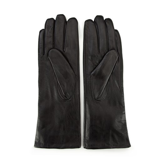 Rękawiczki damskie czarne ze sklepu WITTCHEN w kategorii Rękawiczki damskie - zdjęcie 132449685