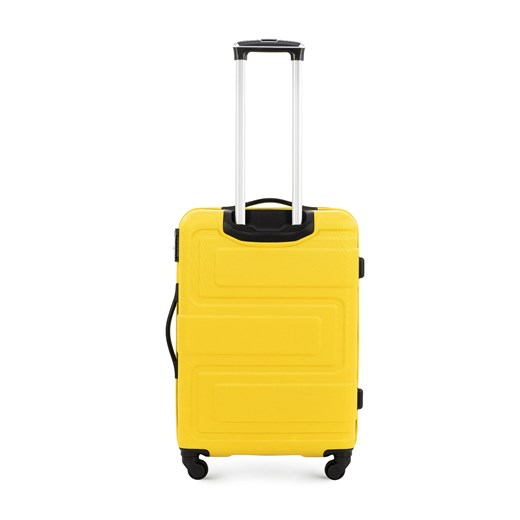 Średnia walizka z ABS-u tłoczona Wittchen okazja WITTCHEN