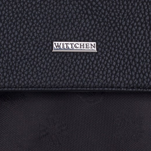 Damska listonoszka z tkaniny w logo z kieszonką Wittchen okazja WITTCHEN