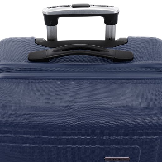 Duża walizka z ABS-u tłoczona Wittchen okazyjna cena WITTCHEN