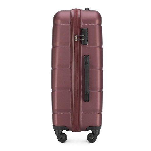 Średnia walizka z ABS-u w deseń Wittchen okazyjna cena WITTCHEN