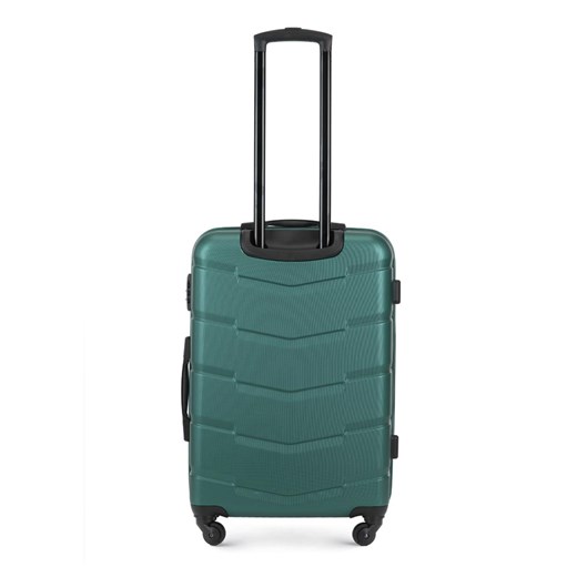 Średnia walizka z ABS-u w deseń Wittchen okazyjna cena WITTCHEN