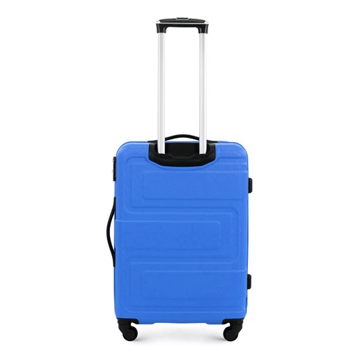 Średnia walizka z ABS-u tłoczona Wittchen okazyjna cena WITTCHEN