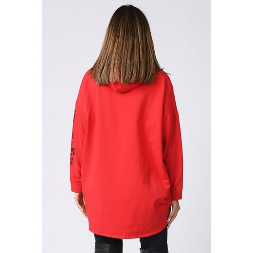 Bluza "Lou" w kolorze czerwonym Plus Size Company 40/42 wyprzedaż Limango Polska