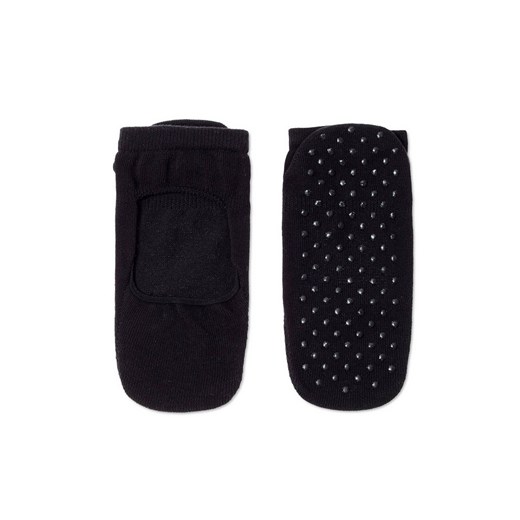 Damskie skarpetki antypoślizgowe do jogi czarne, Kolor czarny, Rozmiar 36-38, Conte ze sklepu Intymna w kategorii Skarpetki damskie - zdjęcie 132477606