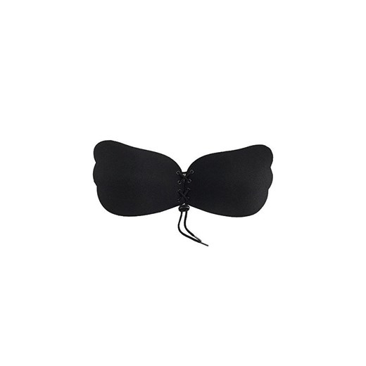 Biustonosz samonośny push-up samoprzylepny do odkrytych pleców czarny WOW BRA, Kolor czarny, Rozmiar A ze sklepu Intymna w kategorii Biustonosze - zdjęcie 132481575