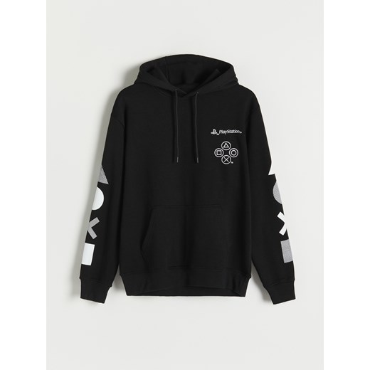 Reserved - Bluza z kapturem Playstation - Czarny Reserved S Reserved