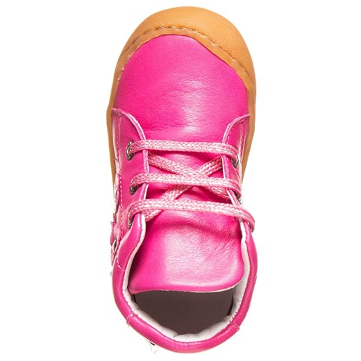 Skórzane sneakersy w kolorze różowym 23 promocyjna cena Limango Polska