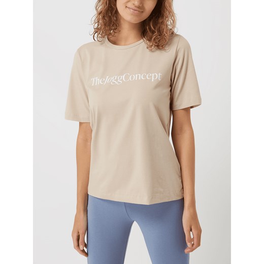 T-shirt z logo model ‘Simona’ Thejoggconcept S Peek&Cloppenburg 