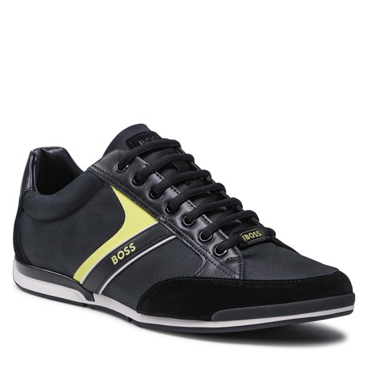 Sneakersy BOSS - Saturn 50471235 10216105 01 Black 009 41 eobuwie.pl