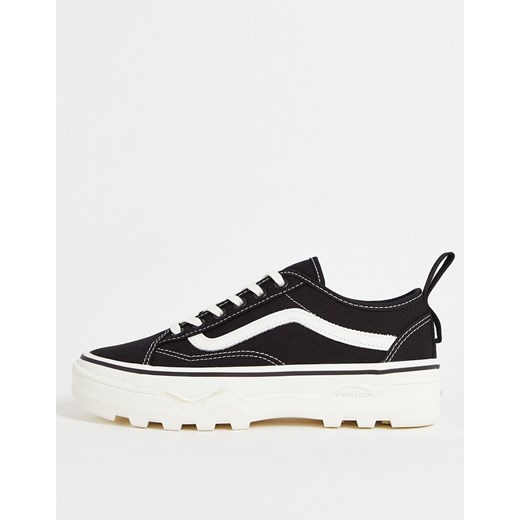 Vans – UA Sentry Old Skool WC – Czarno-kremowe płócienne buty sportowe-Black Vans 35 Asos Poland