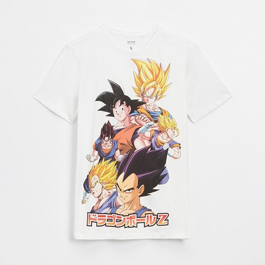 Koszulka Dragon Ball Z - Biały House XL House