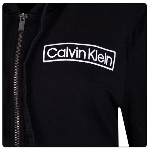 CALVIN KLEIN BLUZA DAMSKA L/S HOODIE BLACK 000QS6801E UB1 - Rozmiar: L Calvin Klein M wyprzedaż messimo