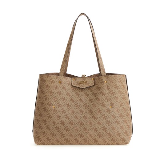 GUESS TOREBKA DAMSKA 3w1 ECO BRENTON TOTE LATTE HWESB839023 LTL Guess UNI wyprzedaż messimo