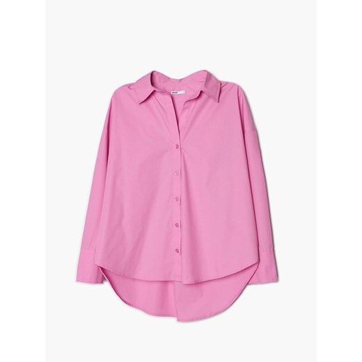 Cropp - Różowa koszula oversize - Różowy Cropp XS Cropp