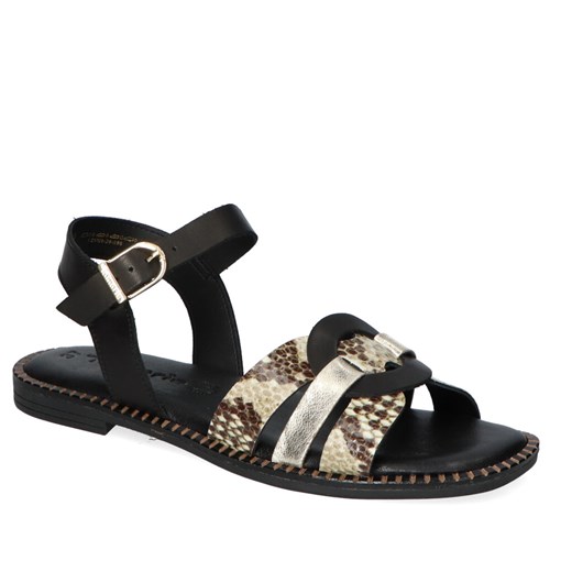 Sandały Tamaris 1-28108-28/098 Czarne Lico ze sklepu Arturo-obuwie w kategorii Sandały damskie - zdjęcie 132757619