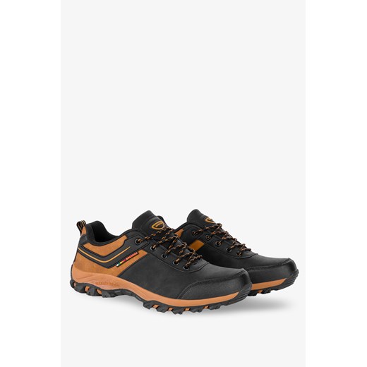 Czarne buty trekkingowe sznurowane Badoxx MXC8309 41 wyprzedaż Casu.pl