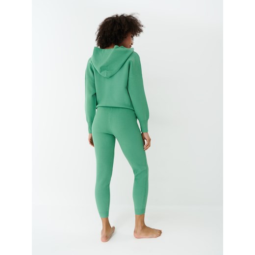 Mohito - Dzianinowe spodnie - Zielony Mohito L Mohito