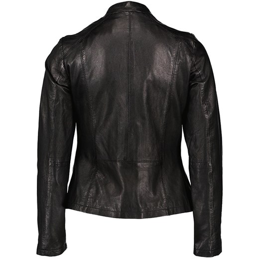 Skórzana kurtka "Lina" w kolorze czarnym 34 okazyjna cena Limango Polska