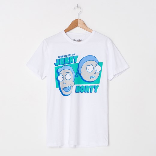 Koszulka Rick and Morty - Biały House M wyprzedaż House