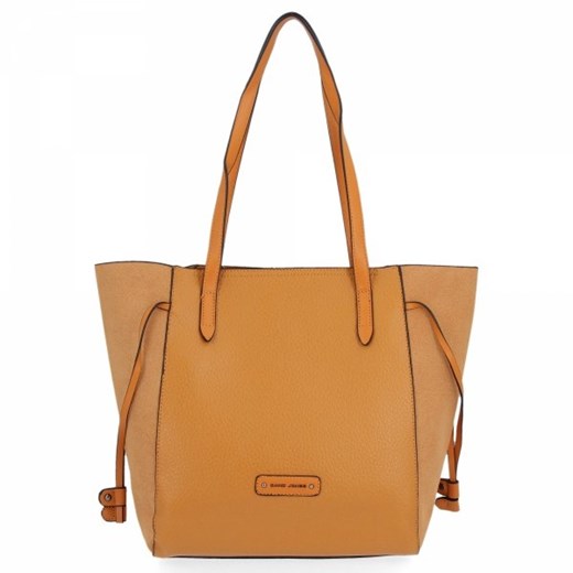 Uniwersalna Torebka Damska Shopper Bag XL firmy David Jones Ruda (kolory) David Jones PaniTorbalska