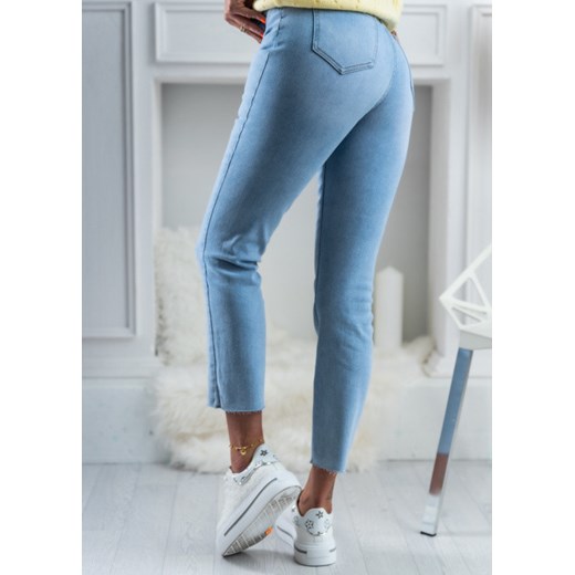 Spodnie jeansowe jasnoniebieskie 2933 Fason L Sklep Fason