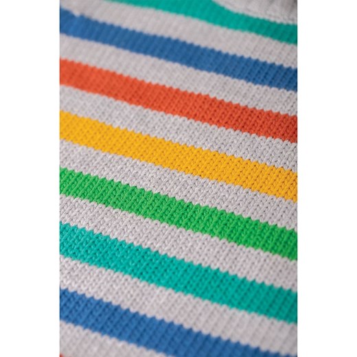 Sweter "Apex" w kolorze szarym ze wzorem Frugi 104/110 okazyjna cena Limango Polska