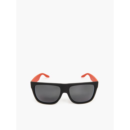 Cropp - Czarno-pomarańczowe okulary - Czerwony Cropp Uniwersalny Cropp