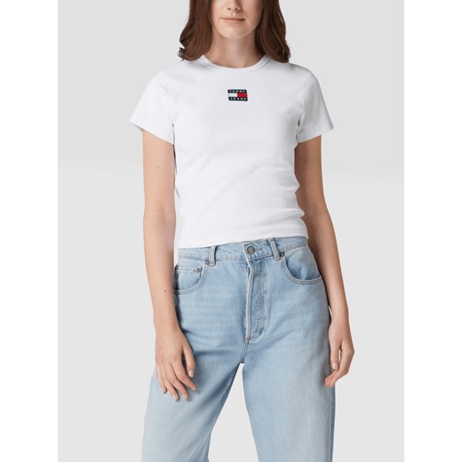 T-shirt z naszywką z logo Tommy Jeans S Peek&Cloppenburg 