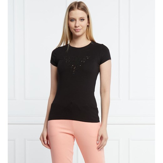 GUESS JEANS T-shirt EYELET | Slim Fit M Gomez Fashion Store