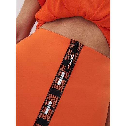 Mohito - Pomarańczowa spódnica mini - Pomarańczowy Mohito 36 Mohito