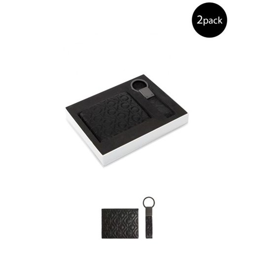 Calvin Klein - Calvin Klein Breloczek Mężczyzna - WARMTH MONOGRAM 5CC - Czarny Calvin Klein UNICA Italian Collection