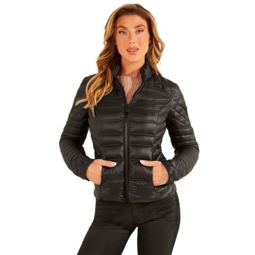 Guess - Guess Wiatrówka Kobieta - ORSOLA DOWN JACKET - Czarny Guess S Italian Collection