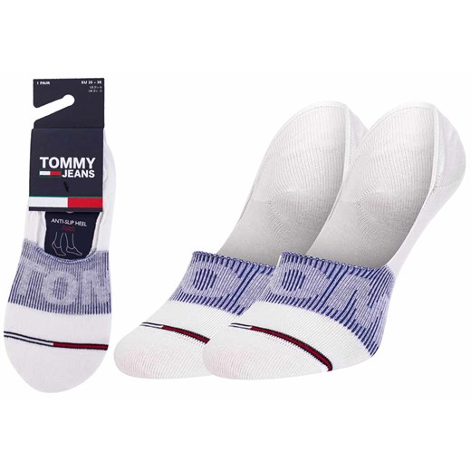 TOMMY HILFIGER SKARPETKI STOPKI MIKROSTOPKI 1 PARA WHITE 701218417 001 - 43-46 messimo promocja