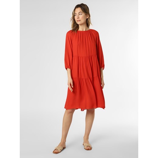 Drykorn Sukienka damska Kobiety Sztuczne włókno czerwony jednolity Drykorn 38 wyprzedaż vangraaf