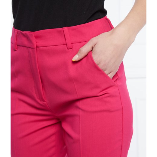 Weekend MaxMara Lniane spodnie cygaretki VALDA | Slim Fit | stretch Weekend Maxmara 42 Gomez Fashion Store