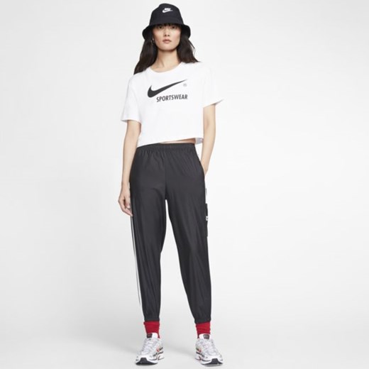 Damskie spodnie z tkaniny Nike Sportswear - Czerń Nike 2XL Nike poland