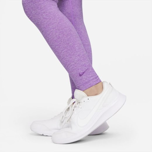 Legginsy z wysokim stanem dla dużych dzieci (dziewcząt) Nike Dri-FIT One Luxe - Nike L Nike poland