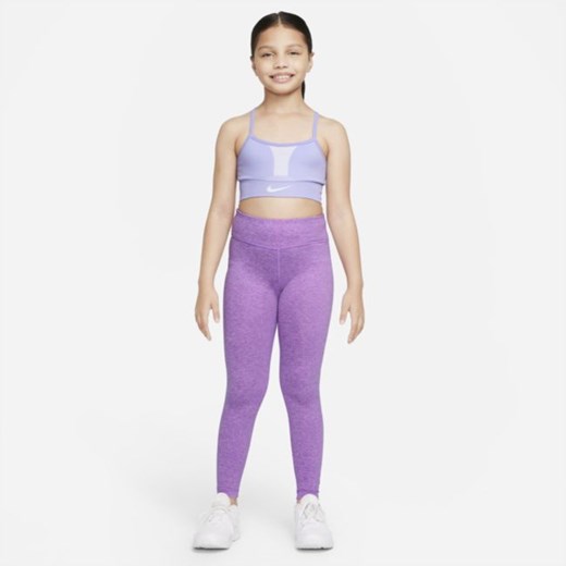 Legginsy z wysokim stanem dla dużych dzieci (dziewcząt) Nike Dri-FIT One Luxe - Nike XL Nike poland