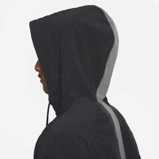Męska kurtka treningowa z kapturem i zamkiem na całej długości Nike Pro Dri-FIT Nike XL promocyjna cena Nike poland