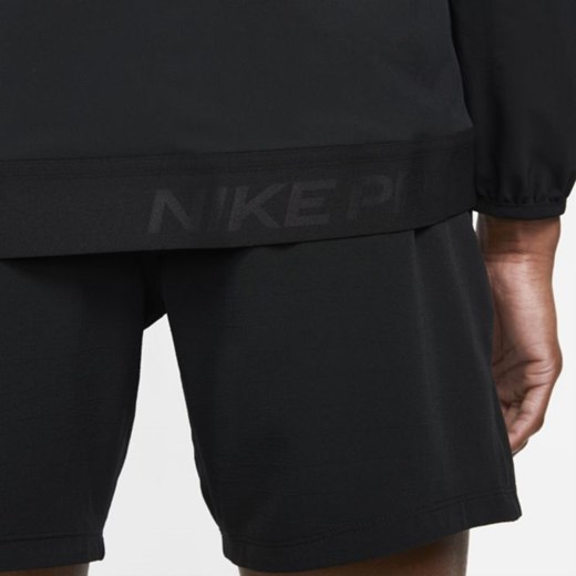 Męska kurtka treningowa z kapturem i zamkiem na całej długości Nike Pro Dri-FIT Nike 2XL okazja Nike poland