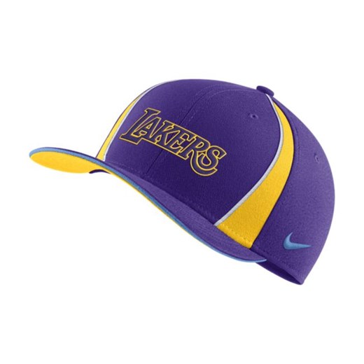 Regulowana czapka Los Angeles Lakers Legacy91 Nike NBA - Fiolet Nike one size Nike poland