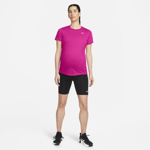 Damski ciążowy T-shirt Nike Dri-FIT (M) - Różowy Nike L Nike poland