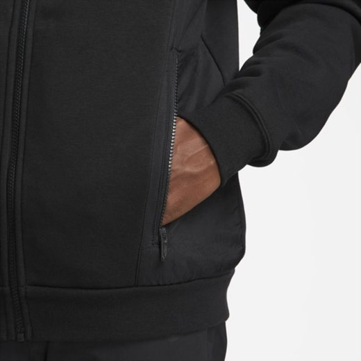 Dzianinowa bluza z kapturem i zamkiem na całej długości Nike Sportswear Hybrid - Nike XS Nike poland