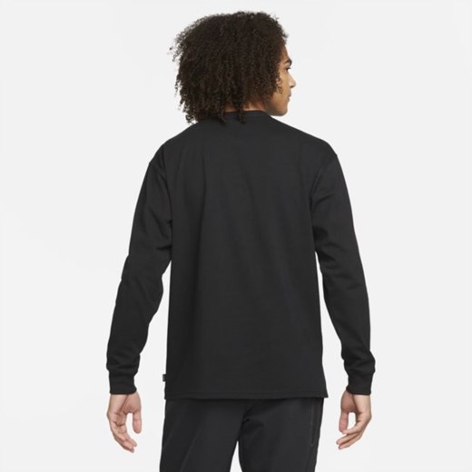 Męski T-shirt z długim rękawem Nike Sportswear Premium Essentials - Czerń Nike L Nike poland