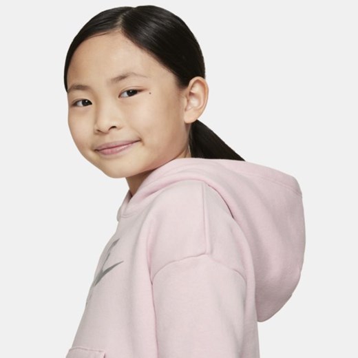 Bluza z kapturem dla małych dzieci Nike - Różowy Nike 6X Nike poland