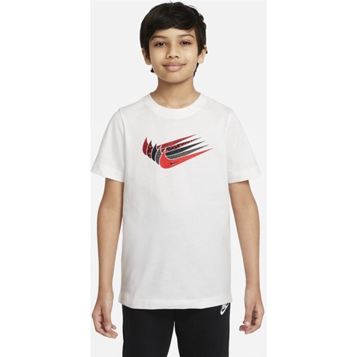 T-shirt dla dużych dzieci Nike Sportswear - Biel Nike M Nike poland