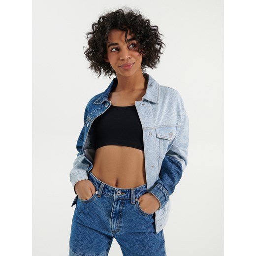 Kurtka jeansowa oversize - Wielobarwny House XS/S House