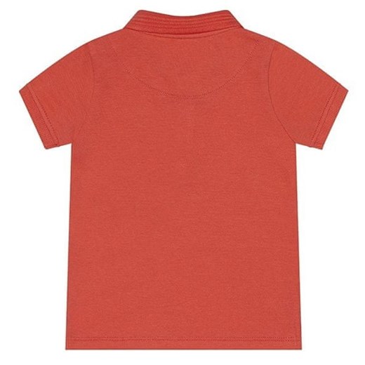 KokoNoko koszulka polo chłopięca z bio bawełny XKB0210 pomarańczowa 62/68 Kokonoko 98/104 Mall