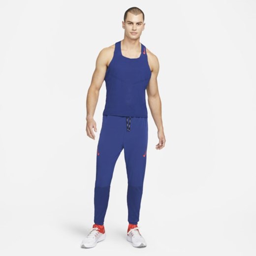 Męskie spodnie startowe Nike Dri-FIT ADV AeroSwift - Niebieski Nike M Nike poland